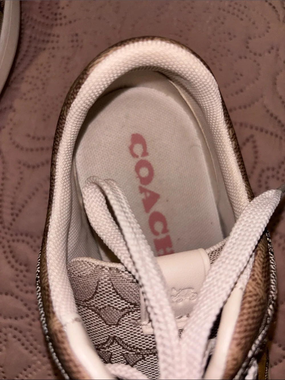 Coach sneakers featuring